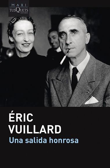 UNA SALIDA HONROSA | 9788411075138 | VUILLARD, ÉRIC | Llibreria Aqualata | Comprar llibres en català i castellà online | Comprar llibres Igualada