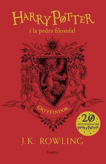 HARRY POTTER I LA PEDRA FILOSOFAL (GRYFFINDOR) | 9788417016678 | ROWLING, J.K. | Llibreria Aqualata | Comprar libros en catalán y castellano online | Comprar libros Igualada