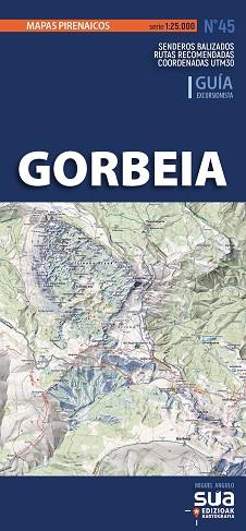 MAPA GORBEIA 1.250000 | 9788482167961 | ANGULO, MIGUEL | Llibreria Aqualata | Comprar libros en catalán y castellano online | Comprar libros Igualada