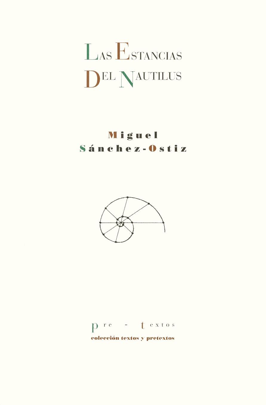 ESTANCIAS DEL NAUTILUS, LAS | 9788481911183 | SANCHEZ-OSTIZ, MIGUEL | Llibreria Aqualata | Comprar llibres en català i castellà online | Comprar llibres Igualada