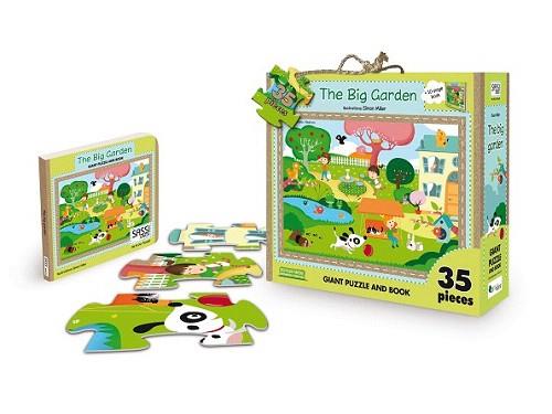 PUZZLE AND BOOK THE BIG GARDEN. 35 PIECES | 9788868600495 | Llibreria Aqualata | Comprar llibres en català i castellà online | Comprar llibres Igualada