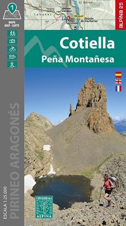 COTIELLA. PEÑA MONTAÑESA | 9788470111112 | EQUIPO TECNICO EDITORIAL ALPINA | Llibreria Aqualata | Comprar llibres en català i castellà online | Comprar llibres Igualada