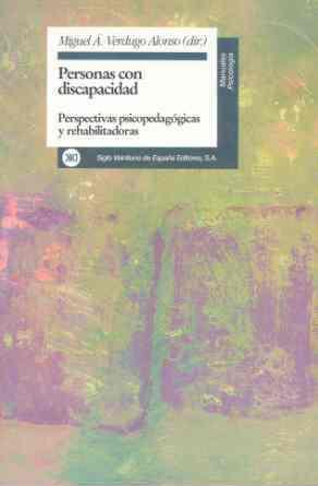 PERSONAS CON DISCAPACIDAD.PERSPECTICVAS PSICOPEDAG | 9788432308673 | VERDUGO ALONSO, MIGUEL | Llibreria Aqualata | Comprar llibres en català i castellà online | Comprar llibres Igualada