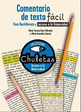 COMENTARIO DE TEXTO FÁCIL PARA BACHILLERATO | 9788467039436 | CARO VALVERDE, MARÍA TERESA / GONZÁLEZ GARCÍA, MARÍA | Llibreria Aqualata | Comprar llibres en català i castellà online | Comprar llibres Igualada