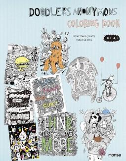 DOODLERS ANONYMOUS. COLORING BOOK | 9788416500208 | DOODLERS ANONYMOUS | Llibreria Aqualata | Comprar llibres en català i castellà online | Comprar llibres Igualada