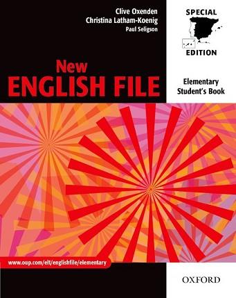 NEW ENGLISH FILE ELEMENTARY STUDENT'S BOOK | 9780194386715 | OXEDEN, CLIVE/LATHAM-KOENING, CHRIDTINA | Llibreria Aqualata | Comprar libros en catalán y castellano online | Comprar libros Igualada