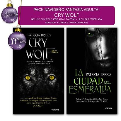 CRY WOLF + CIUDAD ESMERALDA | 9788492929801 | BRIGGS, PATRICIA | Llibreria Aqualata | Comprar libros en catalán y castellano online | Comprar libros Igualada