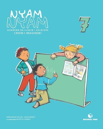 NYAM NYAM 7 QUADERN DE LLENGUA | 9788430700455 | FALGAS ISERN, MARGARIDA/MARZO CASTILLEJO, ROSA | Llibreria Aqualata | Comprar llibres en català i castellà online | Comprar llibres Igualada