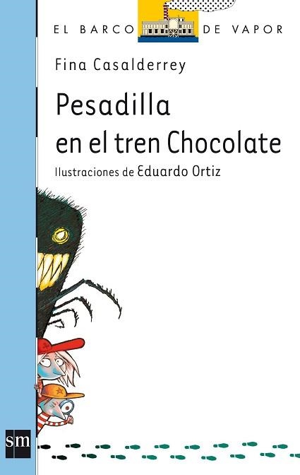 PESADILLAS EN EL TREN CHOCOLATE (BVA 153) | 9788467541052 | CASALDERREY, FINA / ORTIZ, EDUARDO (IL·LUSTR) | Llibreria Aqualata | Comprar llibres en català i castellà online | Comprar llibres Igualada