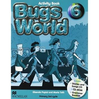 BUGS WORLD 6 ACTIVITY BOOK | 9780230407640 | TOTH, M./PAPIOL, E. | Llibreria Aqualata | Comprar llibres en català i castellà online | Comprar llibres Igualada