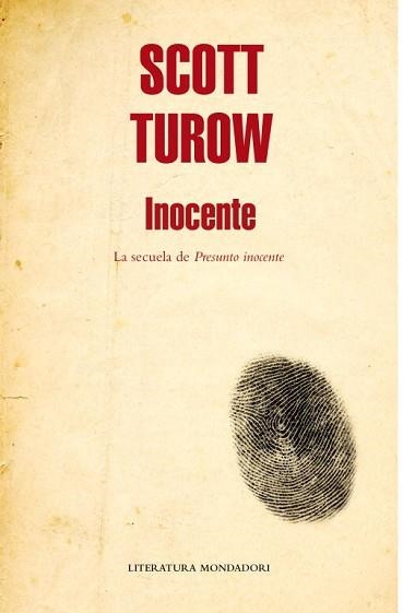 INOCENTE (MONDADORI 442) | 9788439723196 | TUROW, SCOTT | Llibreria Aqualata | Comprar llibres en català i castellà online | Comprar llibres Igualada