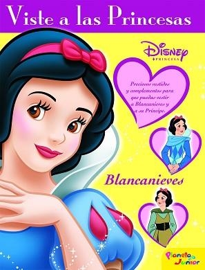 VISTE A LAS PRINCESAS. BLANCANIEVES | 9788408072928 | DISNEY. PRINCESAS | Llibreria Aqualata | Comprar llibres en català i castellà online | Comprar llibres Igualada