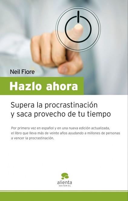 HAZLO AHORA | 9788492414390 | FIORE, NEIL | Llibreria Aqualata | Comprar llibres en català i castellà online | Comprar llibres Igualada