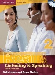 REAL LISTENING AND SPEAKING 2 (WITH ANSWERS + CD) | 9780521702003 | LOGAN, SALLY/THAINE, CRAIG | Llibreria Aqualata | Comprar llibres en català i castellà online | Comprar llibres Igualada