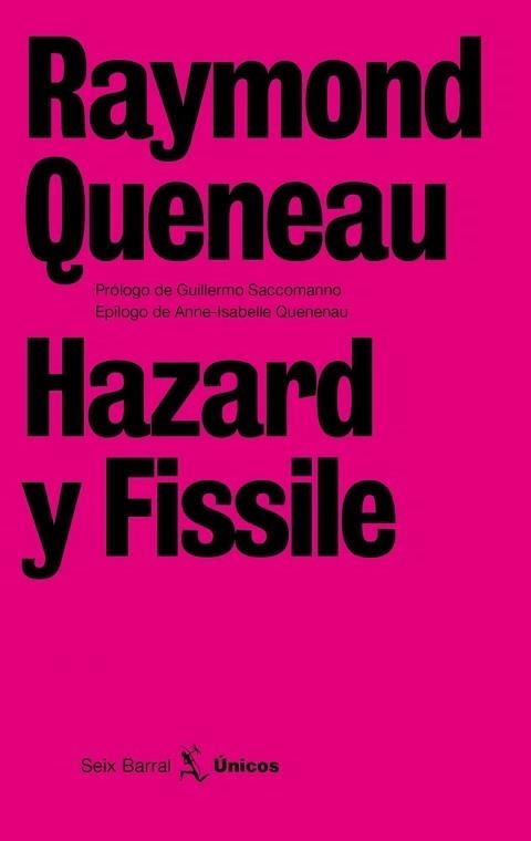 HAZARD Y FISSILE | 9788432243257 | QUENEAU, RAYMOND | Llibreria Aqualata | Comprar llibres en català i castellà online | Comprar llibres Igualada