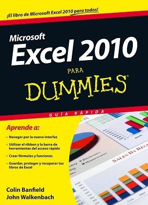 EXCEL 2010 PARA DUMMIES | 9788432921278 | BANFIELD, COLIN / WALKENBACH, JOHN | Llibreria Aqualata | Comprar llibres en català i castellà online | Comprar llibres Igualada