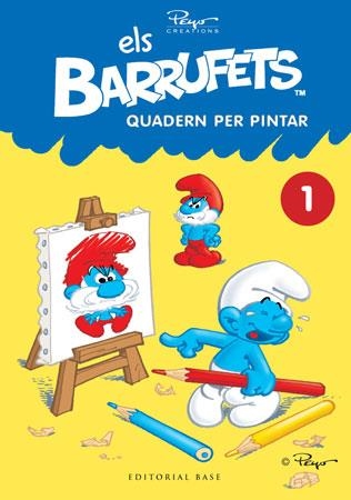 BARRUFETS, ELS. QUADERN PER PINTAR 1 | 9788415267041 | CULLIFORD "PEYO", PIERRE | Llibreria Aqualata | Comprar llibres en català i castellà online | Comprar llibres Igualada