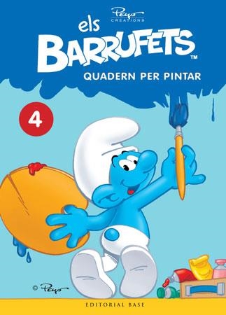 BARRUFETS, ELS. QUADERN PER PINTAR 4 | 9788415267072 | CULLIFORD "PEYO", PIERRE | Llibreria Aqualata | Comprar llibres en català i castellà online | Comprar llibres Igualada