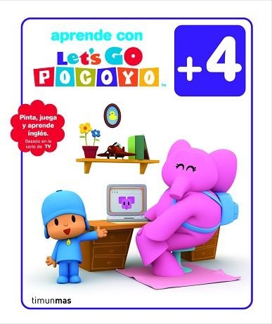 APRENDE CON LET'S GO POCOYO + 4 | 9788408101895 | ZINKIA | Llibreria Aqualata | Comprar llibres en català i castellà online | Comprar llibres Igualada