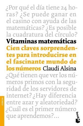 VITAMINAS MATEMATICAS (BOOKET 3247) | 9788408102694 | ALSINA, CLAUDI | Llibreria Aqualata | Comprar llibres en català i castellà online | Comprar llibres Igualada