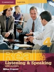 REAL LISTENING AND SPEAKING 4 WITH ANSWERS AND AUDIO CD | 9780521705905 | CRAVEN, MILES | Llibreria Aqualata | Comprar llibres en català i castellà online | Comprar llibres Igualada