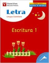 LETRA 1 ESCRITURA CUADERNO DE CASTELLANO | 9788431676100 | Llibreria Aqualata | Comprar llibres en català i castellà online | Comprar llibres Igualada