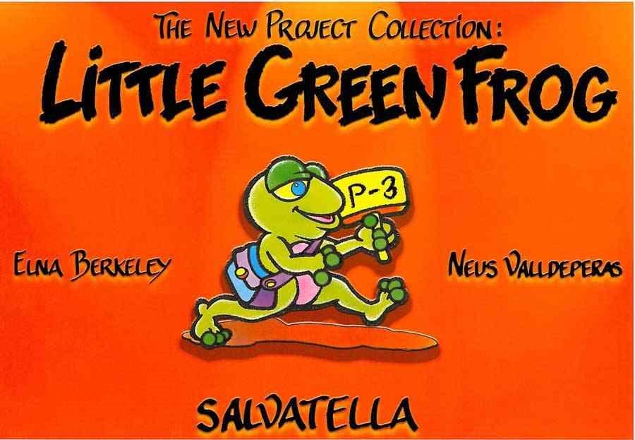 LITTLE GREEN FROG P-3 | 9788484120407 | BERKELEY, ELNA / VALLDEPERAS, NEUS | Llibreria Aqualata | Comprar llibres en català i castellà online | Comprar llibres Igualada