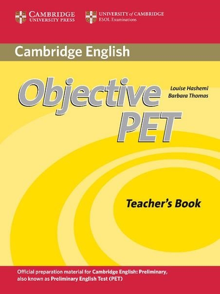 OBJECTIVE PET TEACHER'S BOOK | 9780521732697 | Llibreria Aqualata | Comprar llibres en català i castellà online | Comprar llibres Igualada