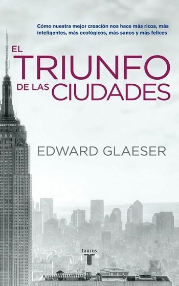 TRIUNFO DE LAS CIUDADES, EL | 9788430608096 | GLAESER, EDWARD | Llibreria Aqualata | Comprar llibres en català i castellà online | Comprar llibres Igualada