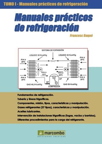 MANUALES PRACTICOS DE REFRIGERACION I | 9788426713872 | BUQUE, FRANCESC | Llibreria Aqualata | Comprar llibres en català i castellà online | Comprar llibres Igualada