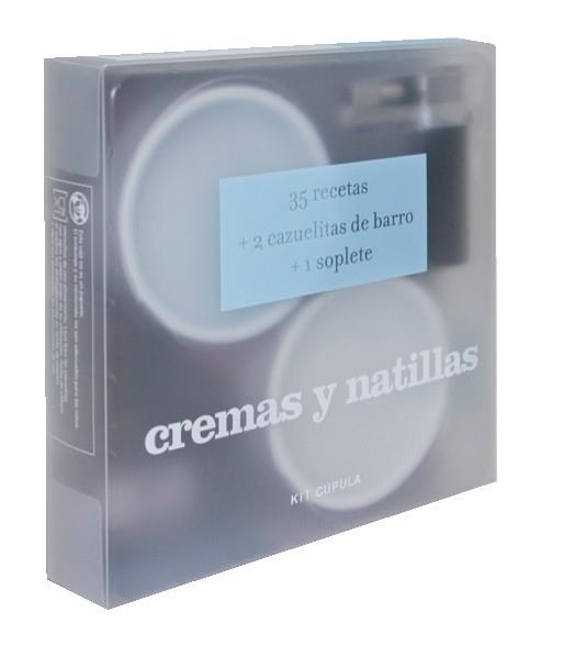 CREMAS Y NATILLAS (KIT LIBRO + CAZUELITAS + SOPLETE) | 9788448069599 | MARECHAL, JOSE | Llibreria Aqualata | Comprar llibres en català i castellà online | Comprar llibres Igualada