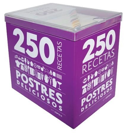 250 RECETAS. POSTRES DELICIOSOS (CAJA CON FICHAS) | 9788448069728 | CENDAGORTA, VICTORIA | Llibreria Aqualata | Comprar llibres en català i castellà online | Comprar llibres Igualada