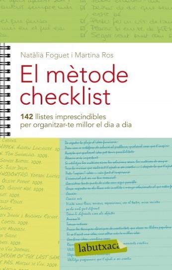 METODE CHECKLIST, EL | 9788499303581 | ROS, MARTINA / FOGUET, NATALIA | Llibreria Aqualata | Comprar llibres en català i castellà online | Comprar llibres Igualada