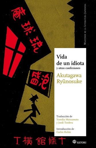 VIDA DE UN IDIOTA | 9788493820497 | AKUTAGAWA, RYUNOSUKE | Llibreria Aqualata | Comprar llibres en català i castellà online | Comprar llibres Igualada