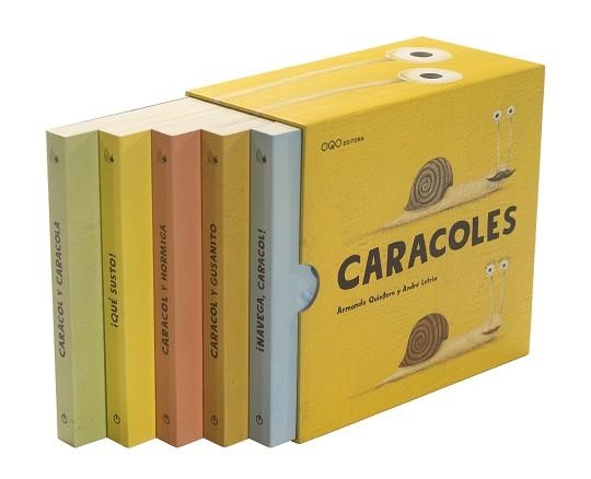 CARACOLES (PACK 5 LIBROS) | 9788498710632 | Llibreria Aqualata | Comprar llibres en català i castellà online | Comprar llibres Igualada