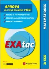 EXATAC MATEMATIQUES 3R ESO | 9788468206523 | AULA D'ESTUDI ASSESSORIA D'ESTUDI S.L. | Llibreria Aqualata | Comprar llibres en català i castellà online | Comprar llibres Igualada