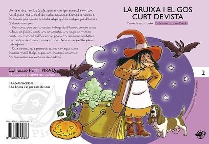 BRUIXA I EL GOS CURT DE VISTA, LA  (PETIT PIRATA 2) | 9788496569683 | GRAU I SALO, MARIA | Llibreria Aqualata | Comprar llibres en català i castellà online | Comprar llibres Igualada