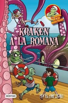 KRAKEN A LA ROMANA (COCINA DE LOS MONSTRUOS 5) | 9788408109396 | MARTIN PIÑOL / VOTRIC (IL·LUSTR) | Llibreria Aqualata | Comprar libros en catalán y castellano online | Comprar libros Igualada