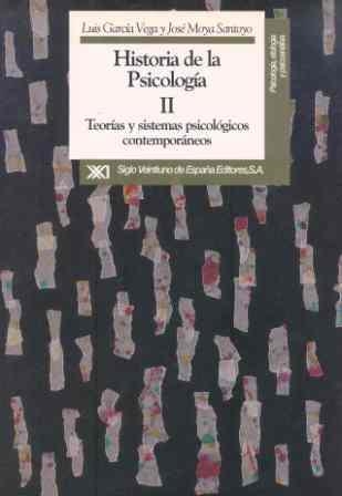 HISTORIA DE LA PSICOLOGIA II | 9788432307898 | GARCÍA VEGA, LUIS/MOYA SANTOYO, JOSÉ | Llibreria Aqualata | Comprar libros en catalán y castellano online | Comprar libros Igualada