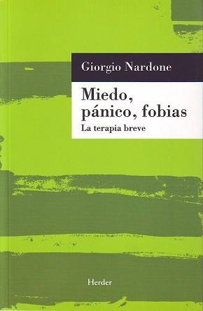 MIEDO, PANICO, FOBIAS | 9788425420078 | NARDONE, G. | Llibreria Aqualata | Comprar llibres en català i castellà online | Comprar llibres Igualada