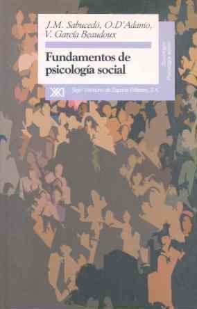 FUNDAMENTOS DE PSICOLOGIA SOCIAL | 9788432309632 | SABUCEDO, J.M.... | Llibreria Aqualata | Comprar llibres en català i castellà online | Comprar llibres Igualada