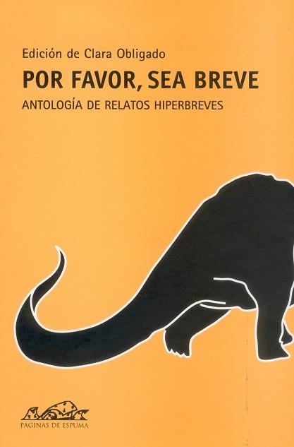 POR FAVOR, SEA BREVE (VOCES, 7) | 9788495642042 | OBLIGADO, CLARA (ED.) | Llibreria Aqualata | Comprar llibres en català i castellà online | Comprar llibres Igualada