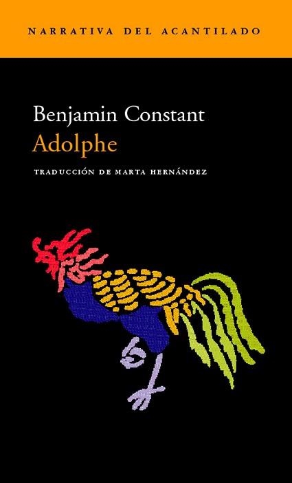 ADOLPHE (NARRATIVA 24) | 9788495359711 | CONSTANT, BENJAMIN | Llibreria Aqualata | Comprar libros en catalán y castellano online | Comprar libros Igualada