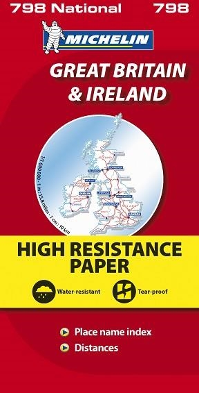 MAPA GRAN BRETANYA I IRLANDA (NACIONAL 798 ALTA RESISTENCIA) 1/1 000 000 | 9782067137998 | Llibreria Aqualata | Comprar llibres en català i castellà online | Comprar llibres Igualada