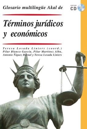 TERMINOS JURÍDICOS Y ECONÓMICOS, GLOSARIO MULTILINGÜE | 9788446028574 | AA.VV. | Llibreria Aqualata | Comprar llibres en català i castellà online | Comprar llibres Igualada