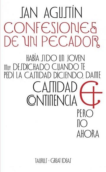 CONFESIONES DE UN PECADOR | 9788430609284 | SAN AGUSTÍN | Llibreria Aqualata | Comprar llibres en català i castellà online | Comprar llibres Igualada