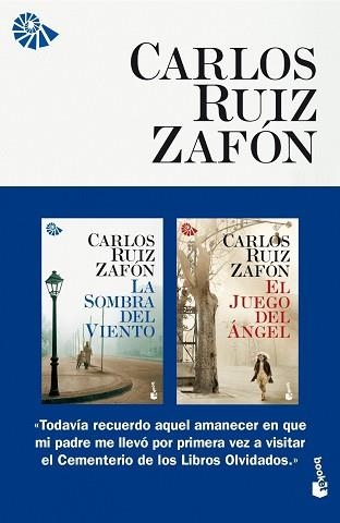 SOMBRA DEL VIENTO, LA / JUEGO DEL ÁNGEL, EL (PACK 2 LLIBRES) | 9788408006312 | RUIZ ZAFÓN, CARLOS | Llibreria Aqualata | Comprar llibres en català i castellà online | Comprar llibres Igualada