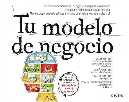 TU MODELO DE NEGOCIO | 9788423411344 | OSTERWALDER, ALEXANDER / PIGNEUR, YVES / CLARK, TIMOTHY  | Llibreria Aqualata | Comprar llibres en català i castellà online | Comprar llibres Igualada