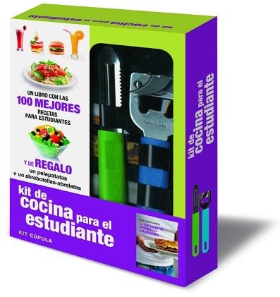 KIT DE COCINA PARA EL ESTUDIANTE | 9788448003609 | GIRARD-LAGORCE, SYLVIE | Llibreria Aqualata | Comprar llibres en català i castellà online | Comprar llibres Igualada