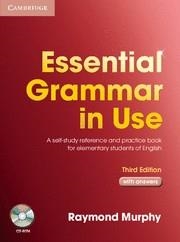 ESSENTIAL GRAMMAR IN USE (3RD ED) + CD-ROM WITH ANSWERS | 9780521675437 | MURPHY, RAYMOND | Llibreria Aqualata | Comprar llibres en català i castellà online | Comprar llibres Igualada